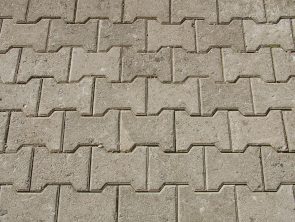 Concrete or cobble gray pavement slabs or stones for floor
